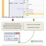 Linhas e colunas – Ajustando largura e altura