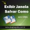 Exibir Janela Salvar Como e Salvar com VBA